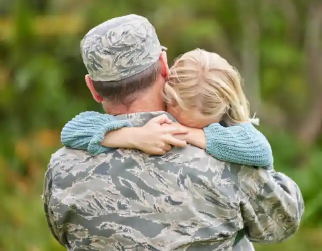 Daughter Surprises Soldier Father After 2 Years, Revealing She Now Has 2 Daddies