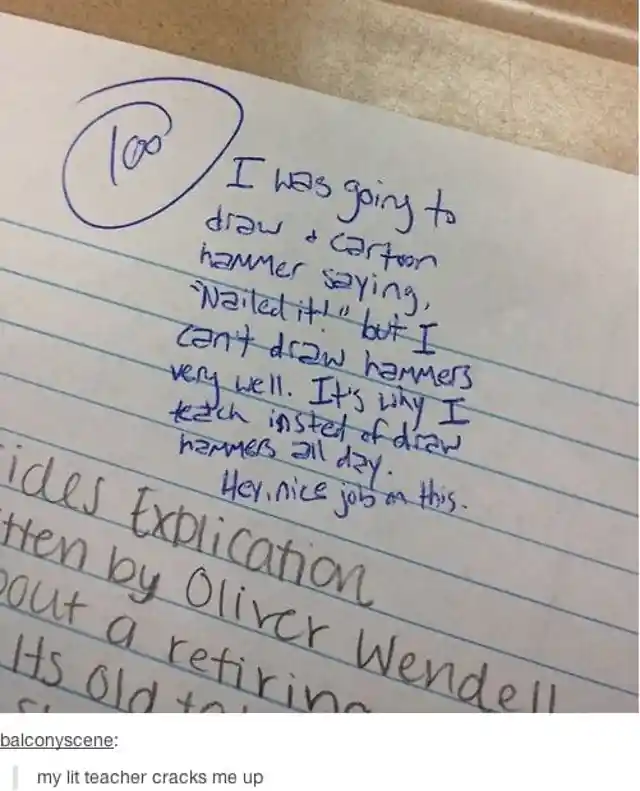 16. The best teachers are the honest teachers.