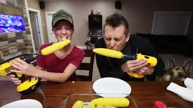 Corn On The Drill Challenge