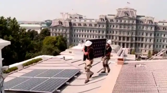 Solar Energy For The White House