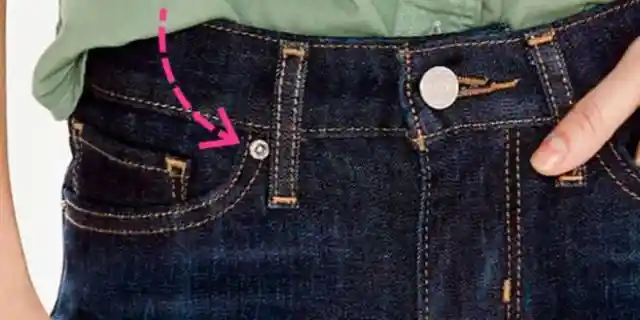 Why Place Small Buttons So Randomly On Jeans?