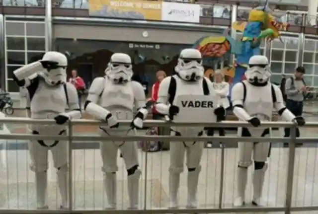 Waiting For Vader’s Arrival