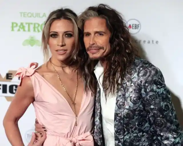 Glammy Steven Tyler And Aimee Ann Preston