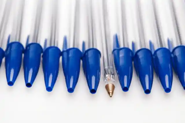 Holes In Cap Of Ballpoint Pens