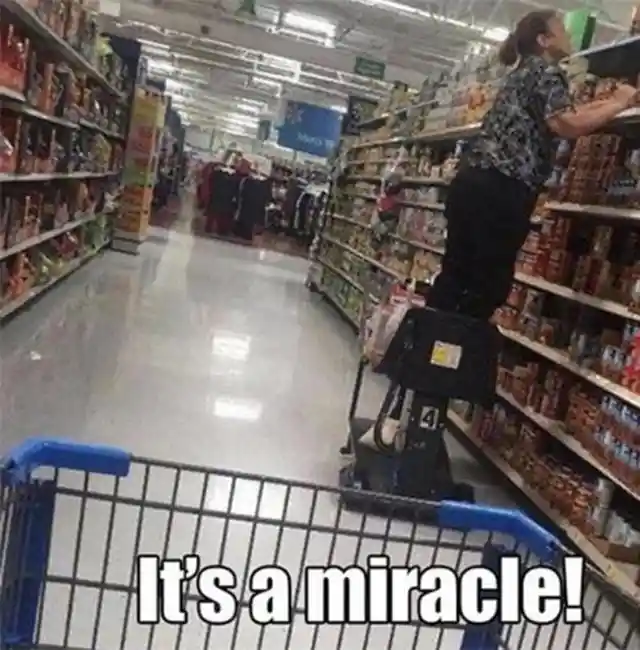 It’s a Walmart miracle!