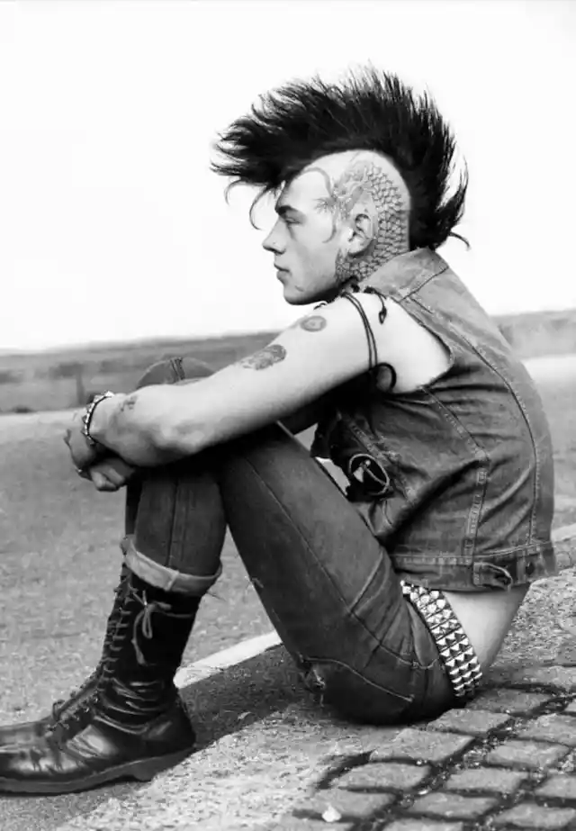 Punk rocker- 1970s