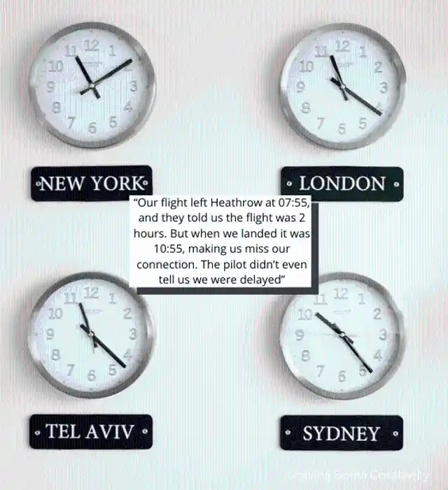 Across time zones