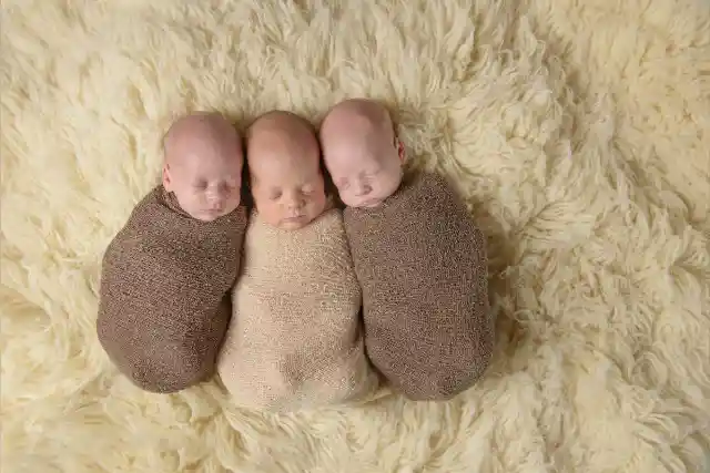 Mom Gives Birth To Triplets, Doctor Tells Her That They Need To Wear Helmets