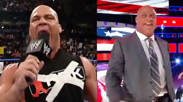 Kurt Angle Trades in his Belt and Titles for a Suit and Tie