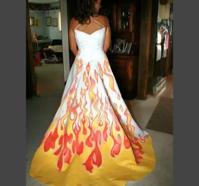 Vestido Flamígero