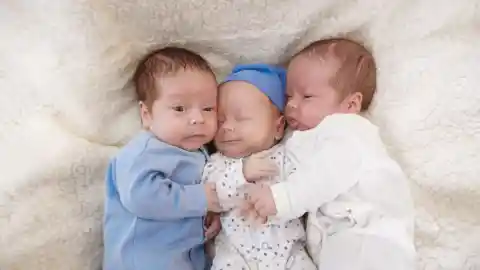 Mom Gives Birth To Triplets, Doctor Tells Her That They Need To Wear Helmets