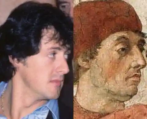 Sylvester Stallone and Pope Gregory IX