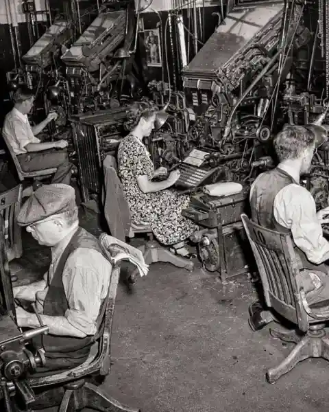 Linotype Operators