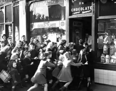 End Of Candy Rationing, 1953