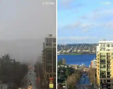 From Dark and Gloomy To Sunny and Bright