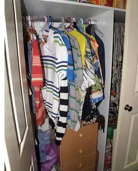 Dehumidify your closet