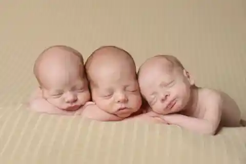 Mom Gives Birth To Triplets, Doctor Tells Her That They Need To Wear Helmets