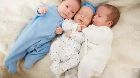 Mom Gives Birth To Triplets, Doctor Tells Her That They Need To Wear Helmets