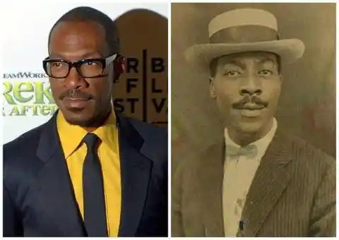 Eddie Murphy and his historic doppelgänger