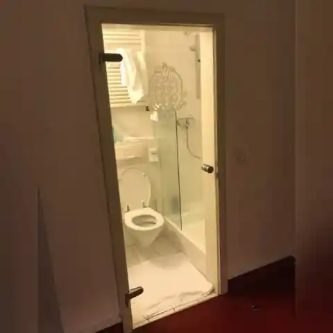 A See-Through Bathroom