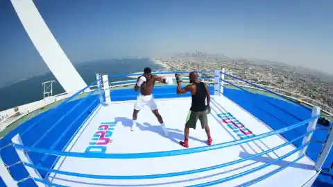 Boxing Ring On The Roof