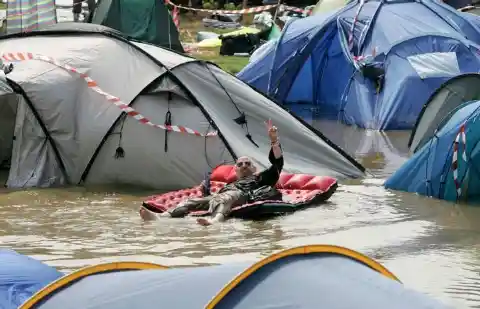 Camp With A Float