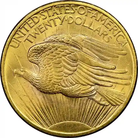 1907 Saint-Gaudens Double Eagle – $7.6 Million