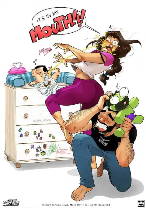 SHOCKING! These Hilarious Comics Expose the Brutal Truth of Parenting with a Newborn Sibling!