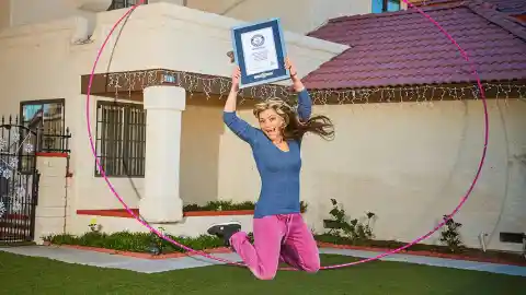 Largest Hula Hoop Spun by a Female