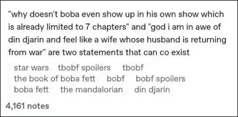 Why Is the Book of Boba Fetta a Problem?