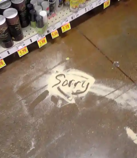 A Salty Apology