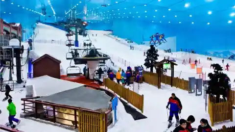 Ski Dans Le Désert