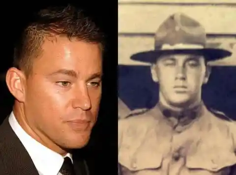 Channing Tatum and his historic doppelgänger