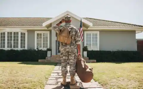 Daughter Surprises Soldier Father After 2 Years, Revealing She Now Has 2 Daddies