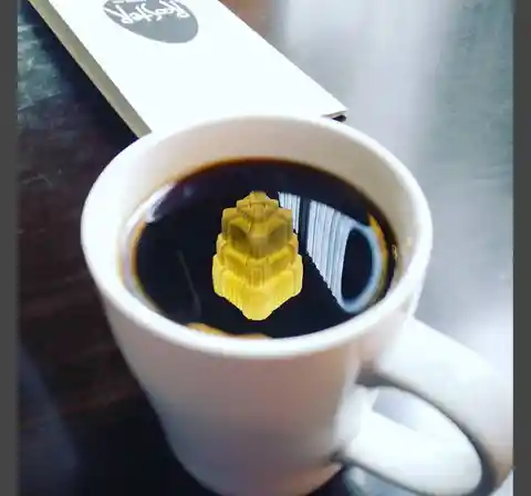 Floating Castle in My Coffee