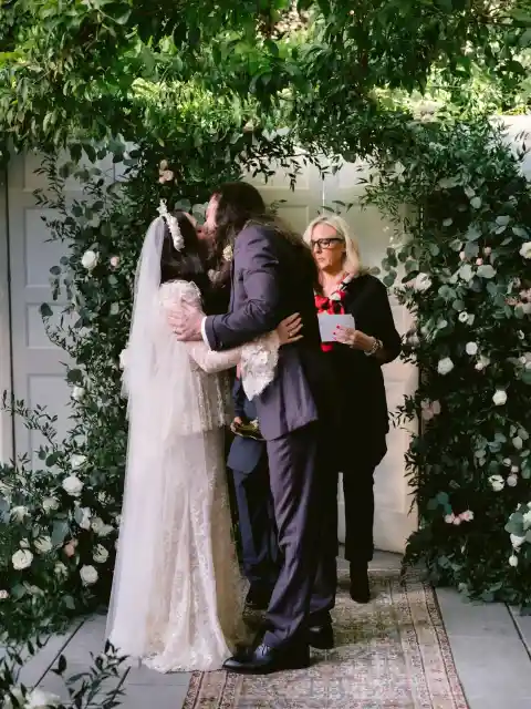 Kat Dennings and Musician Andrew W.K. Tie the Knot in a Cozy Backyard Wedding