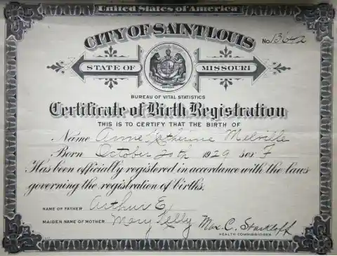 Mother-in-law wants to have a look at my birth certificate for what?