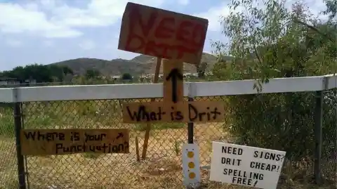 Conversation Through Sign Boards