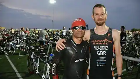 Fastest Time to Complete a Triathlon Blindfolded