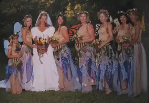 Butterflies As Bridesmaids