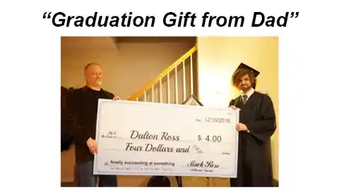 Graduating With $4.00