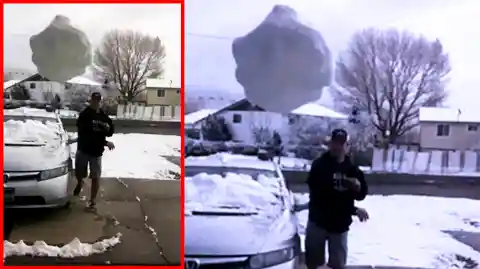 A Snow Ball Or A Snow Rock?