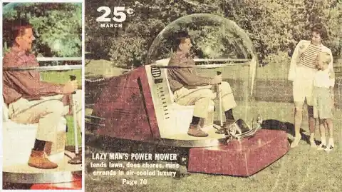 The Most Convenient Lawnmower