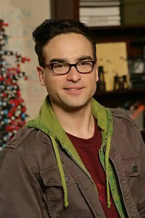 Johnny Galecki Como Leonard Hofstadter-Then