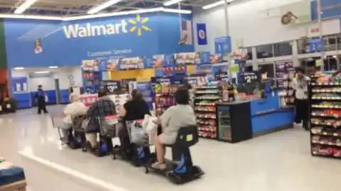 Conga Line For Shoppers