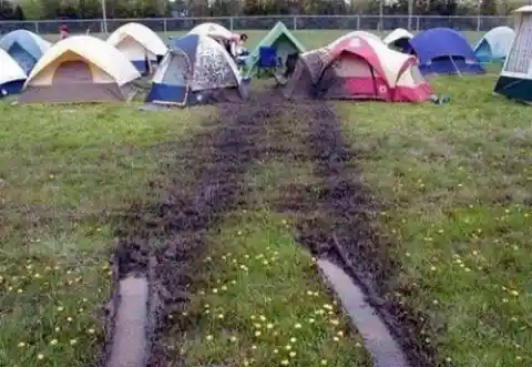 Skidding Campsite