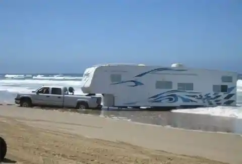 A Beach Caravan