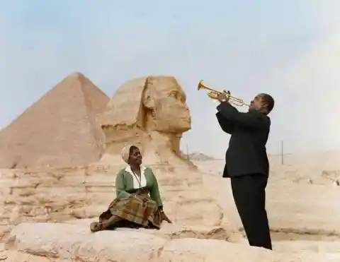 Louis And Lucille Armstrong, 1961