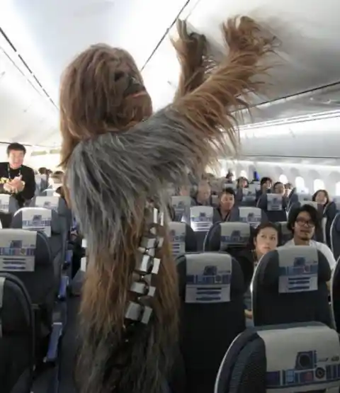 Chewbacca In The Plane