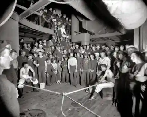 USS Oregon Boxing matches